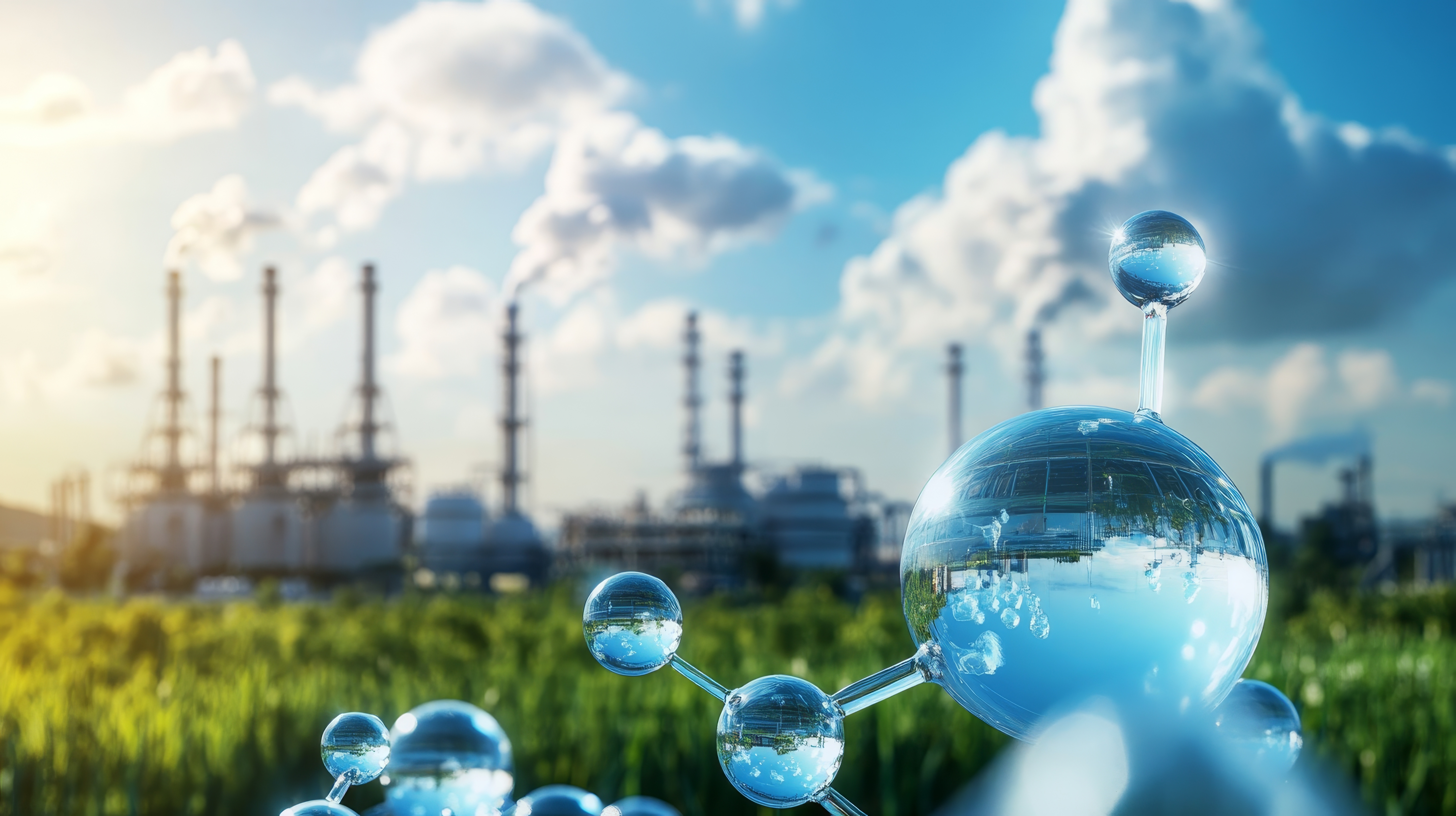Harnessing h2 gas molecules for producing green hydrogen energy from renewable electricity sources